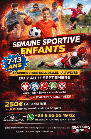 Semaine sportive — Judo & Grappling